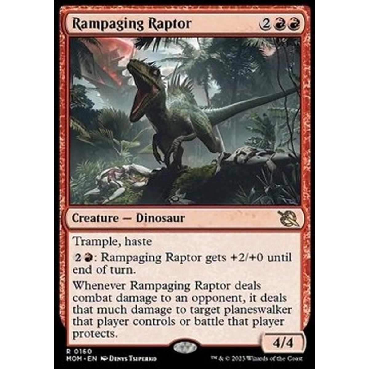 Rampaging Raptor - Rampaging Raptor - [MOM] [NM] [Foil]