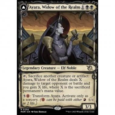 Ayara, Widow of the Realm // Ayara, Furnace Queen - Ayara, Widow of the Realm // Ayara, Furnace Queen - [XMOM] [NM] [Foil]
