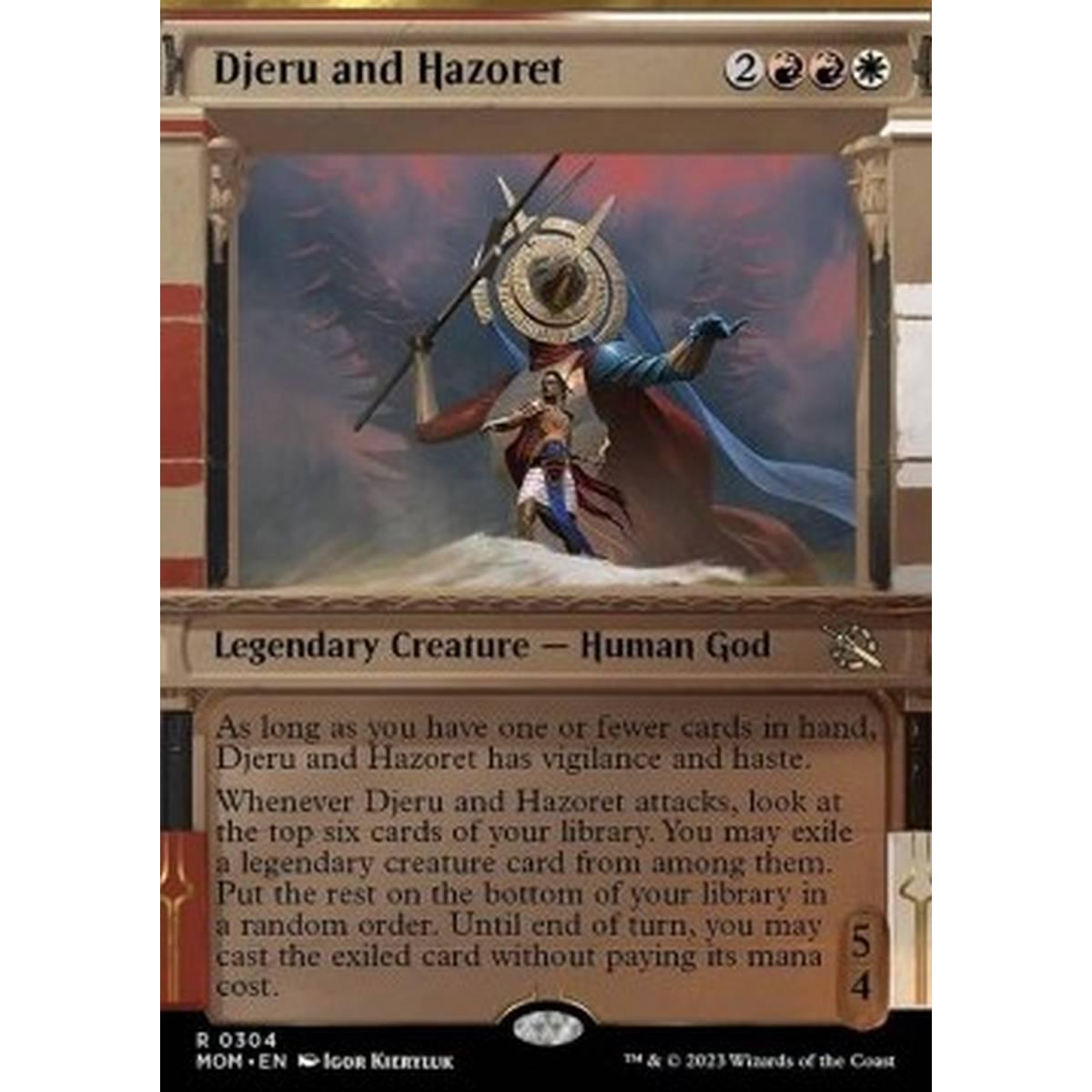 Djeru and Hazoret - Djeru and Hazoret - [XMOM] [NM] [Foil]