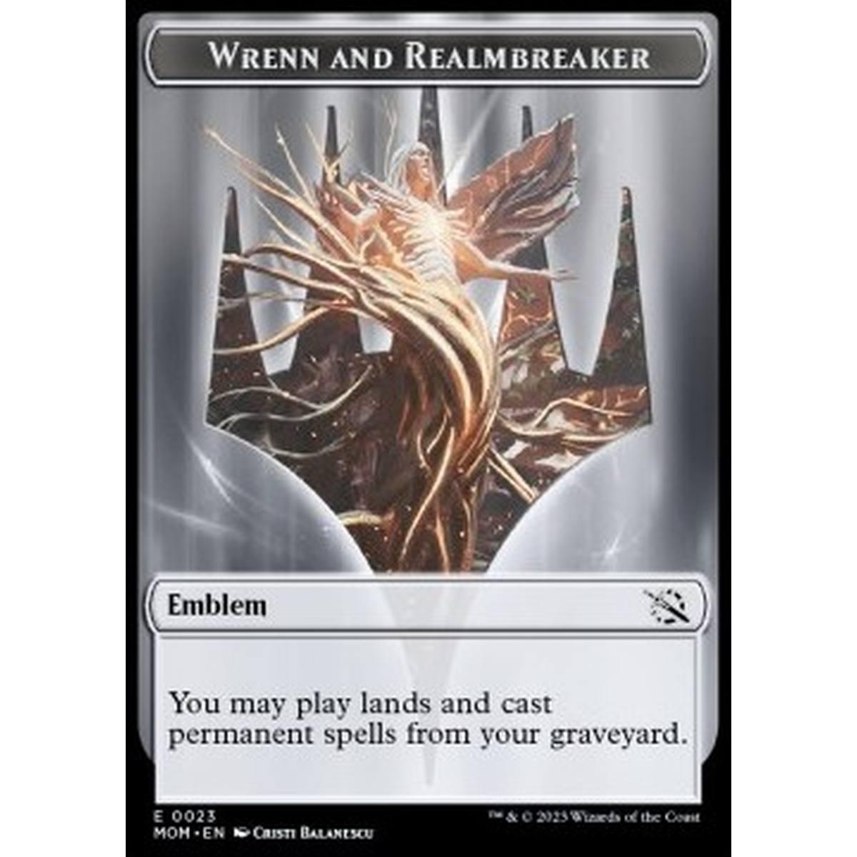 Wrenn and Realmbreaker Emblem - Wrenn and Realmbreaker Emblem - [XMOM] [NM]