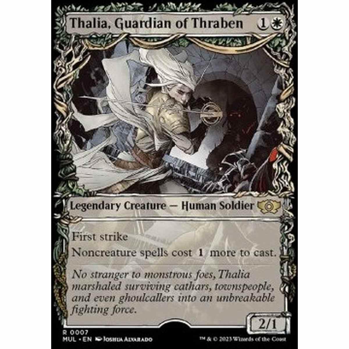Thalia, Guardian of Thraben (V.1) - Thalia, Guardian of Thraben (V.1) - [MUL] [NM]