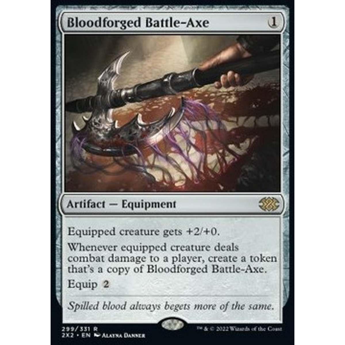 Bloodforged Battle-Axe - è¡€éã®¦§ - [2X2] [NM]