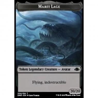 Marit Lage Token (B 20/20) // Goblin Token (R 1/1) - Marit Lage Token (B 20/20) // Goblin Token (R 1/1) - [XDMR] [NM] [Foil]