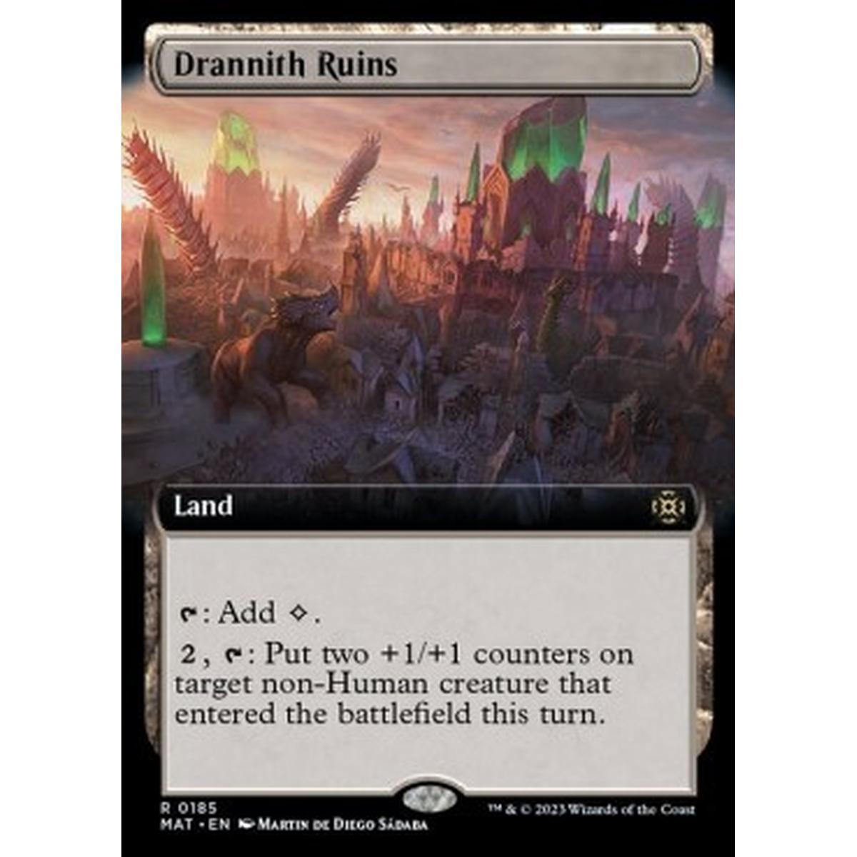Drannith Ruins (V.3) - Drannith Ruins (V.3) - [XMAT] [NM]