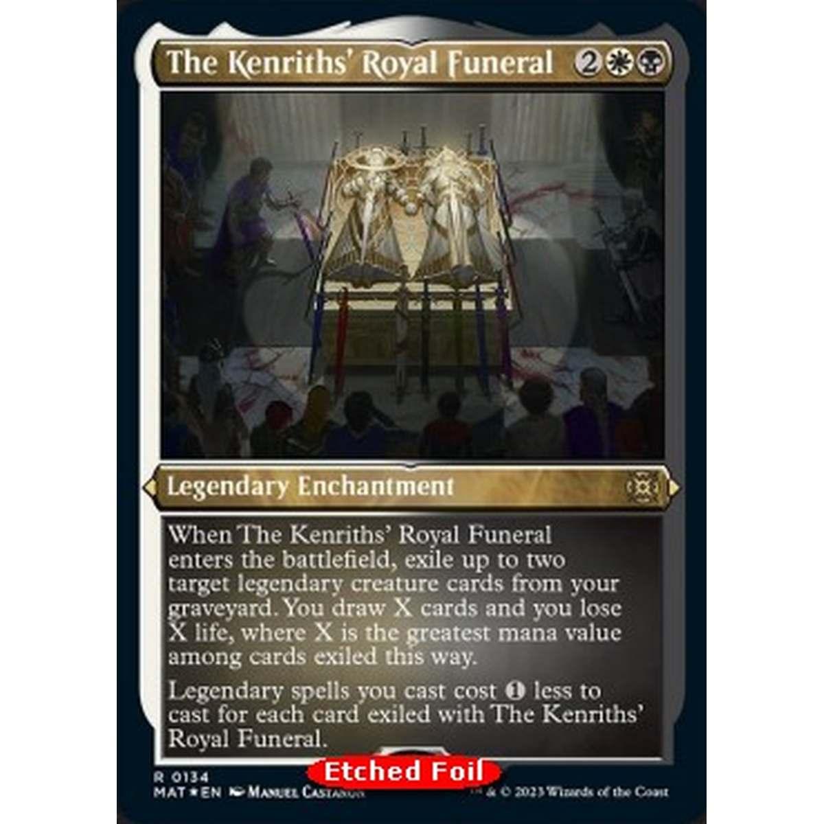 The Kenriths' Royal Funeral (V.2) - The Kenriths' Royal Funeral (V.2) - [XMAT] [NM] [Foil]
