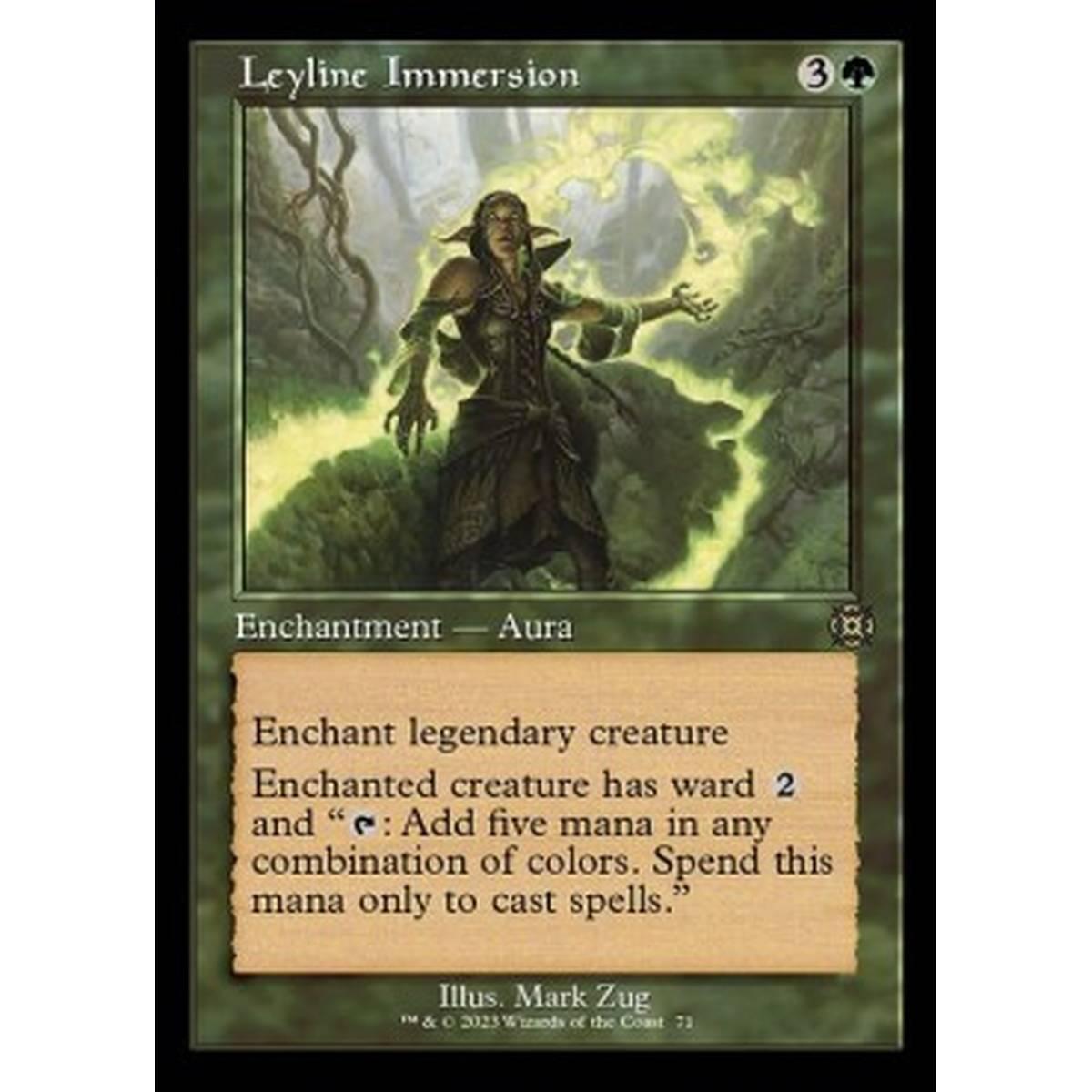 Leyline Immersion (V.1) - Leyline Immersion (V.1) - [XMAT] [NM]