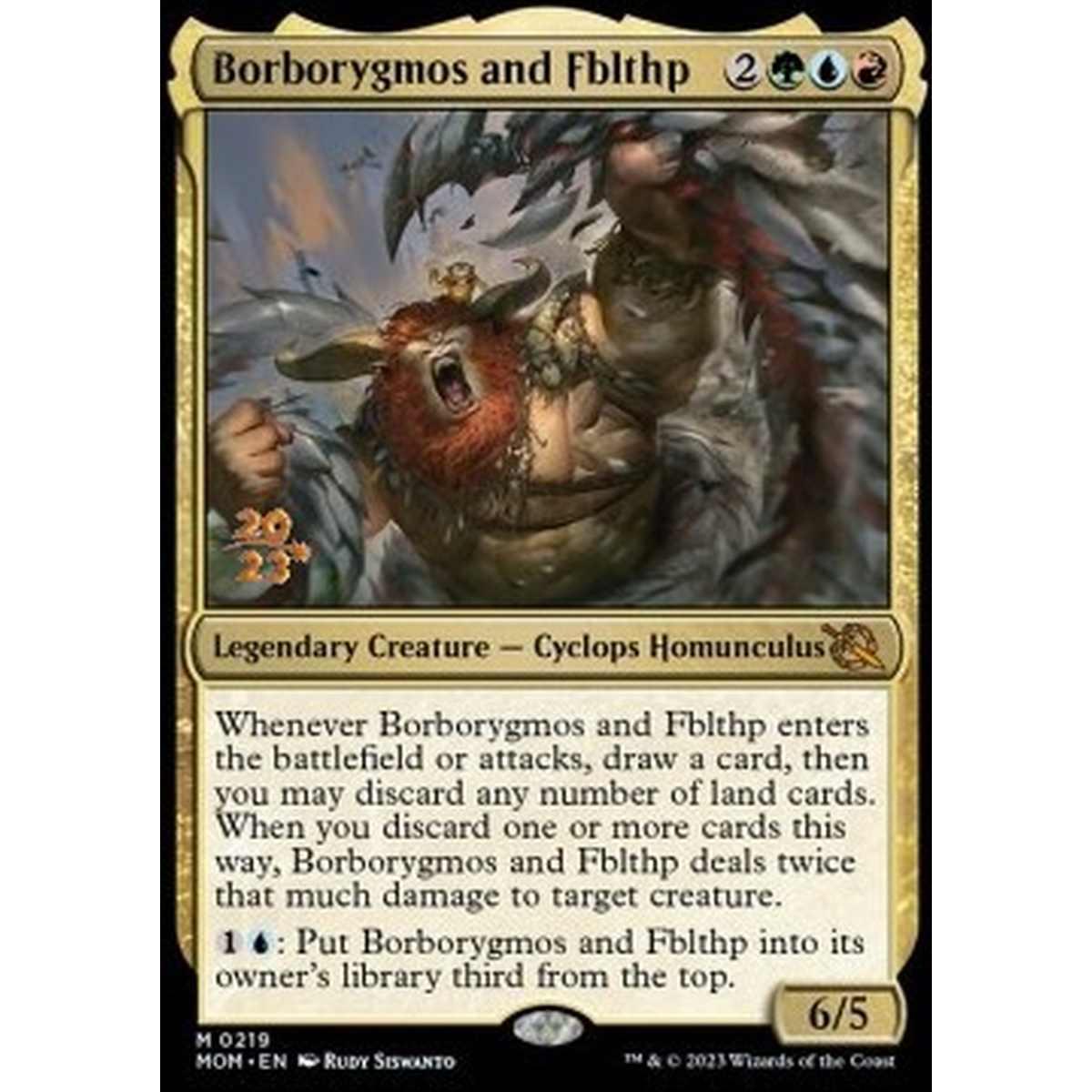 Borborygmos and Fblthp (V.1) - Borborygmos e Fblthp (V.1) - [PMOM] [NM] [Foil]