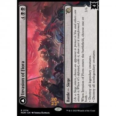 Invasion of Fiora // Marchesa, Resolute Monarch (V.1) - Invasione di Fiora // Marchesa, Monarca Risoluta (V.1) - [PMOM] [NM] [Foil]