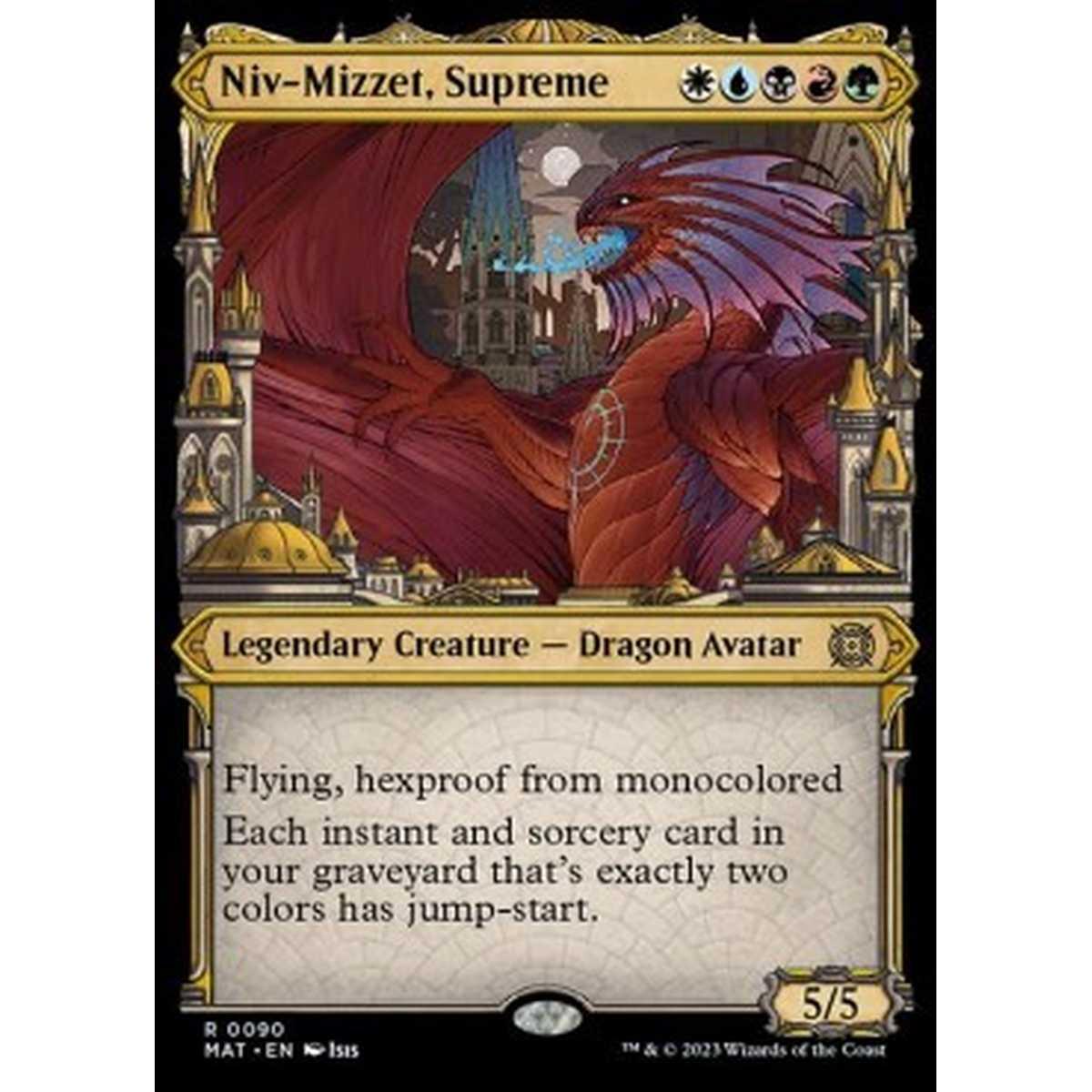 Niv-Mizzet, Supreme (V.1) - Niv-Mizzet, Supreme (V.1) - [XMAT] [NM]