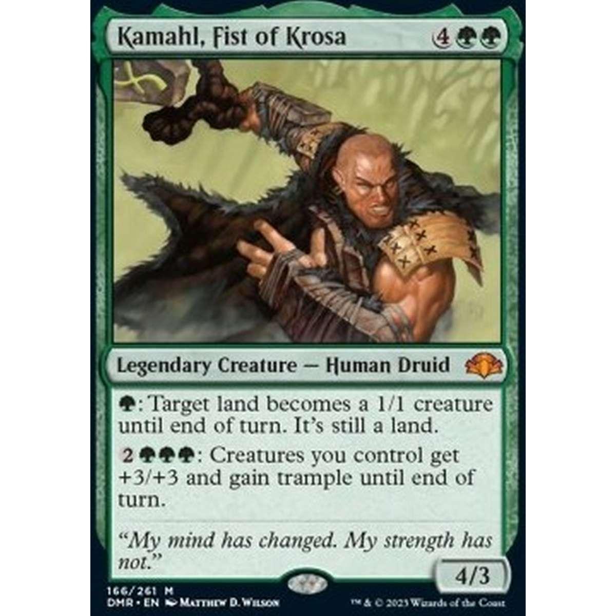Kamahl, Fist of Krosa - Kamahl, Fist of Krosa - [DMR] [NM] [Foil]