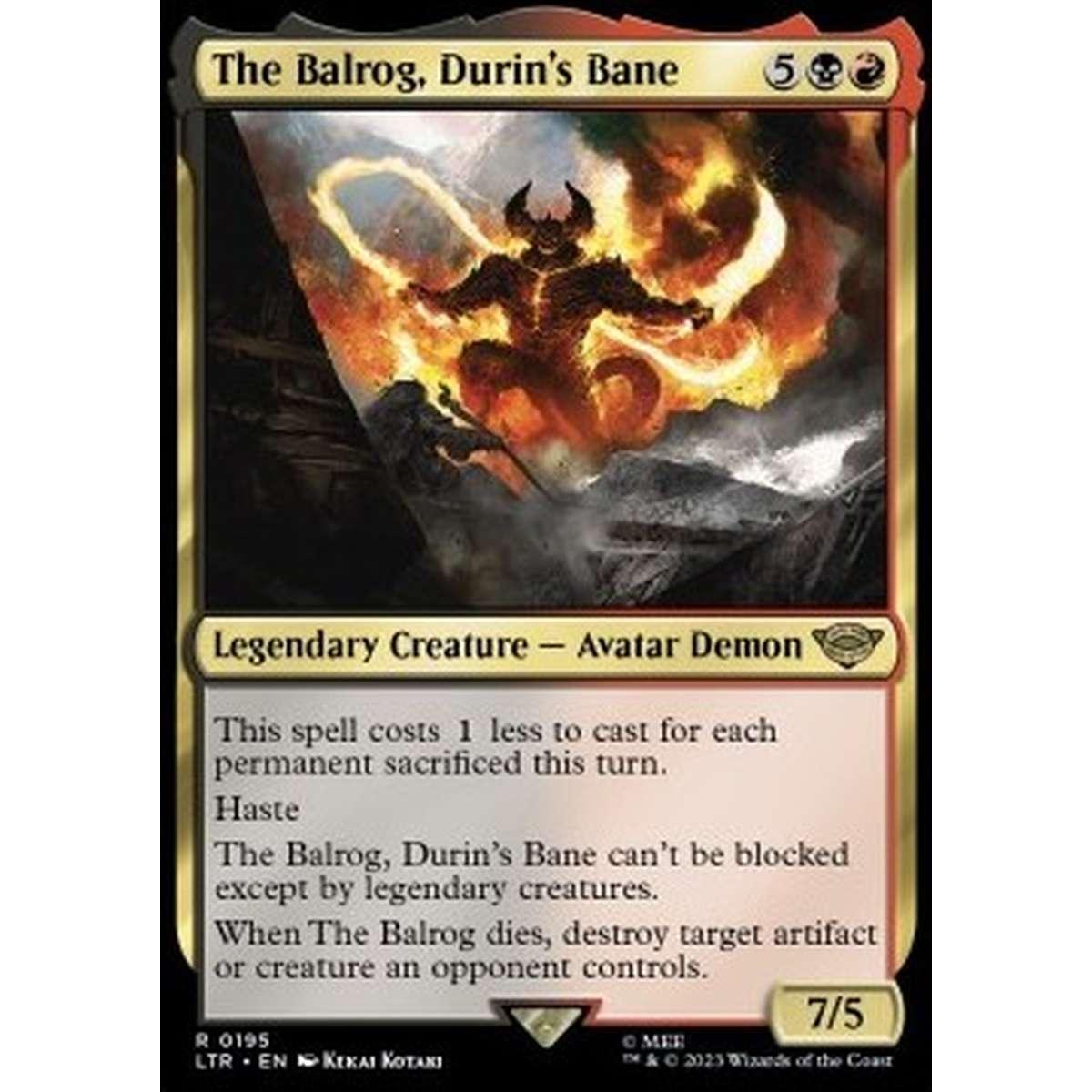 The Balrog, Durin's Bane - The Balrog, Durin's Bane - [LTR] [NM]