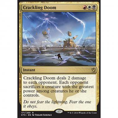 Crackling Doom - Destino Crepitante - [KTK] [NM] [Foil]