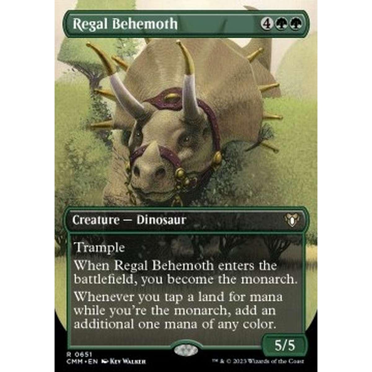 Regal Behemoth (V.2) - Regal Behemoth (V.2) - [XCMM] [NM]