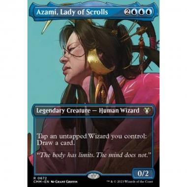 Azami, Lady of Scrolls (V.2) - Azami, Lady of Scrolls (V.2) - [XCMM] [NM] [Foil]