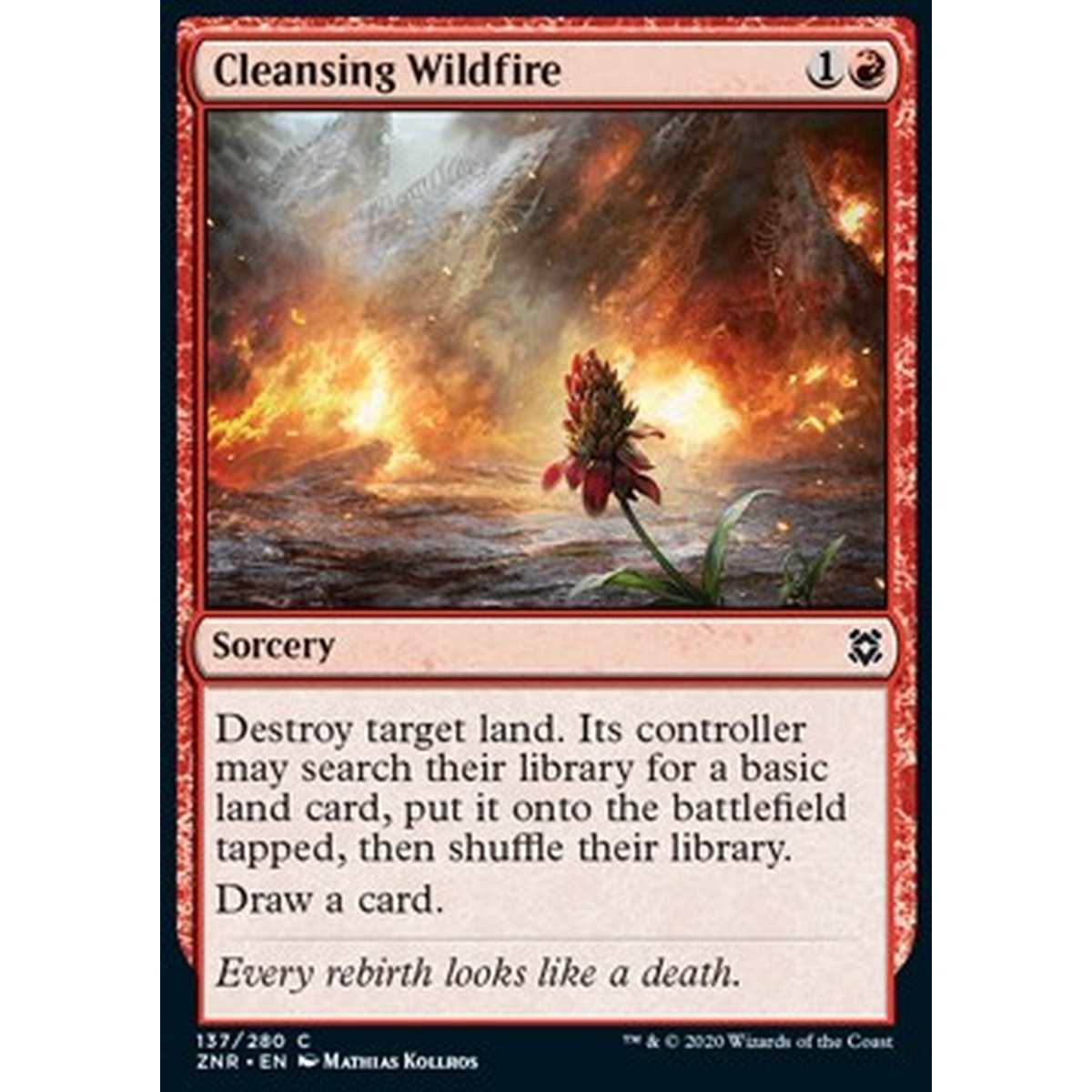 Cleansing Wildfire - Cleansing Wildfire - [ZNR] [NM] [Foil]