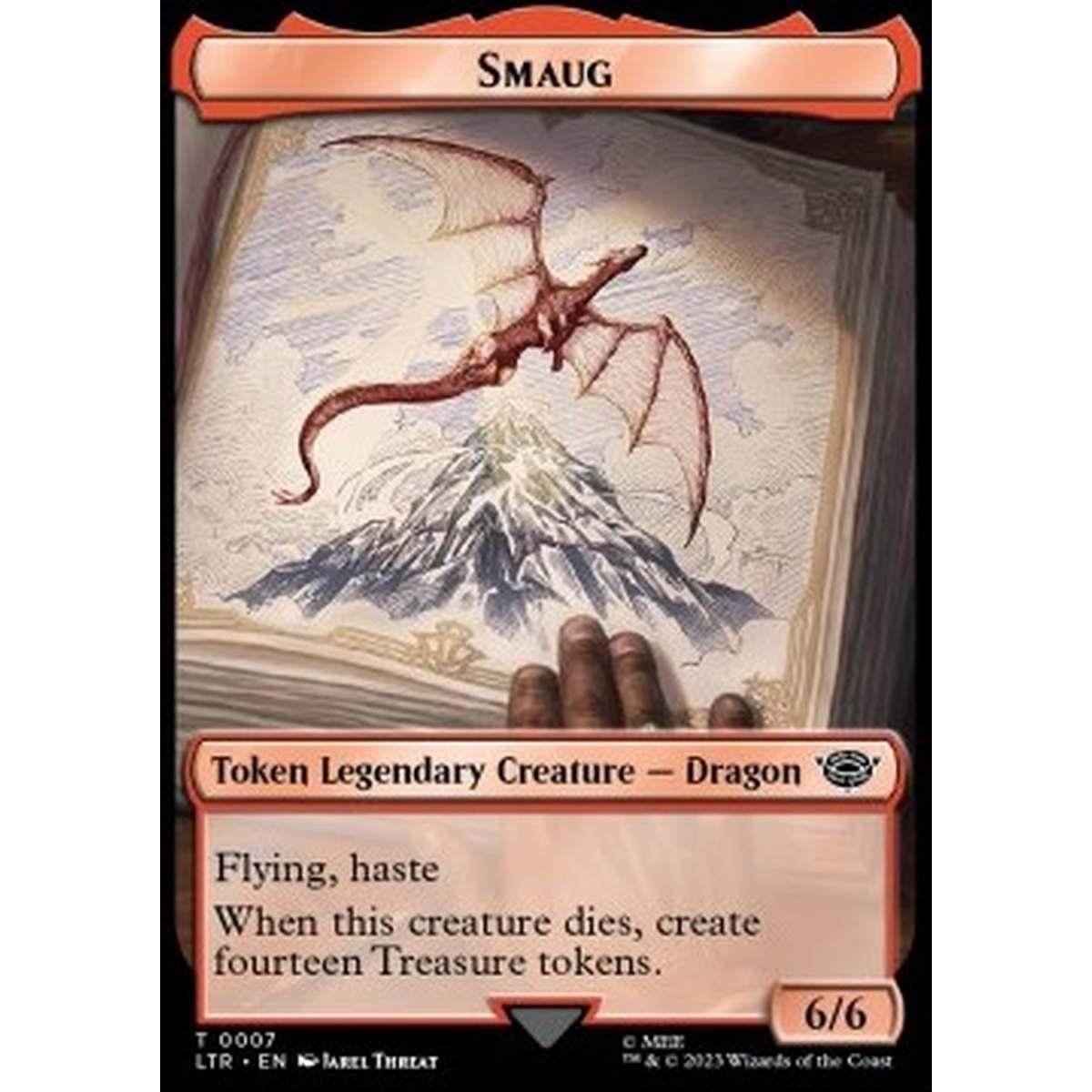 Smaug Token (R 6/6) // Food Token (V.3) - Smaug Token (R 6/6) // Food Token (V.3) - [XLTR] [NM] [Foil]
