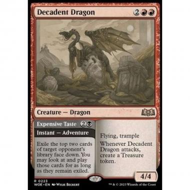 Decadent Dragon // Expensive Taste - Decadent Dragon // Expensive Taste - [WOE] [NM]