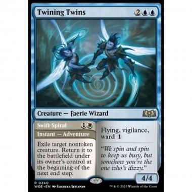 Twining Twins // Swift Spiral - Twining Twins // Swift Spiral - [WOE] [NM] [Foil]