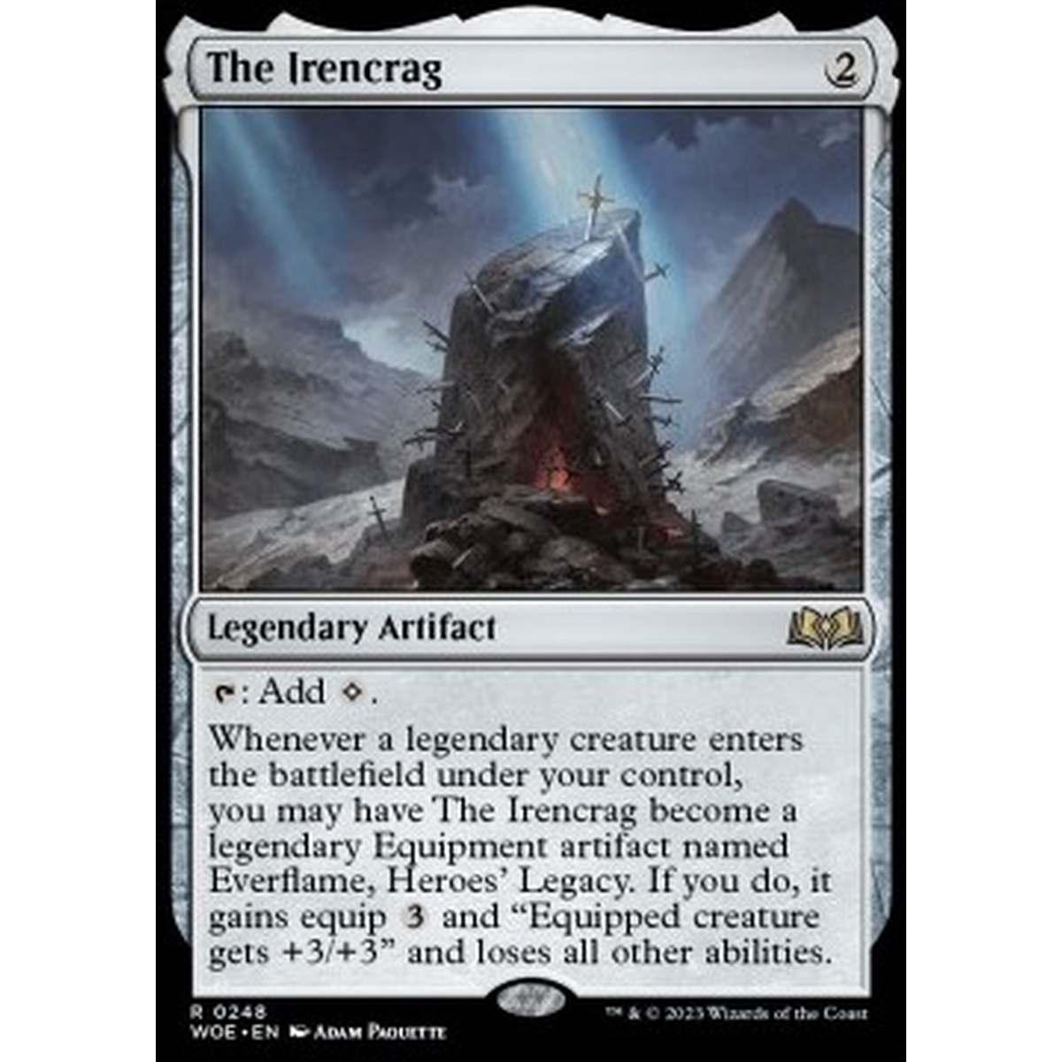 The Irencrag - The Irencrag - [WOE] [NM] [Foil]