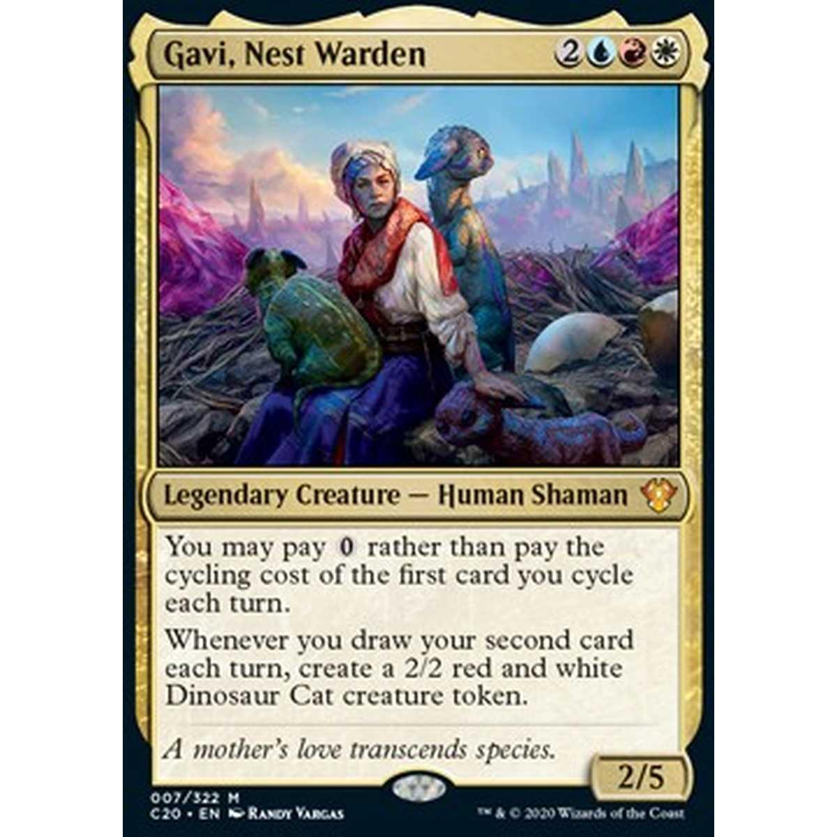 Gavi, Nest Warden (V.1) - Gavi, Guardiana del Nido (V.1) - [C20] [NM] [Foil]