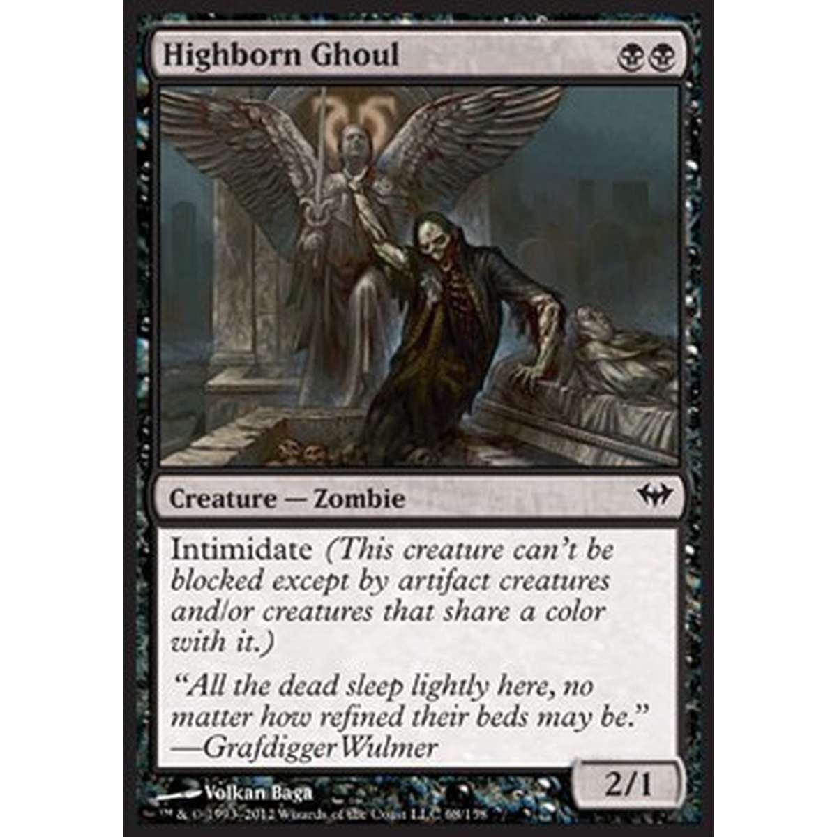 Highborn Ghoul - Ghoul d'Alto Lignaggio - [DKA] [NM]