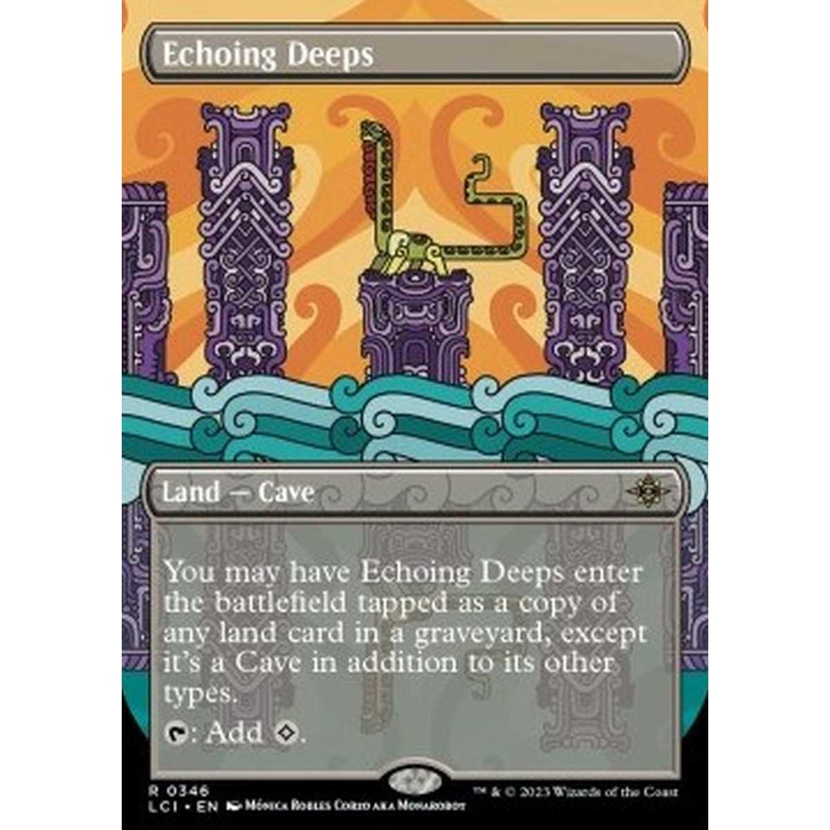 Echoing Deeps - Echoing Deeps - [XLCI] [NM]
