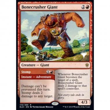 Bonecrusher Giant // Stomp (V.2) - Gigante Sbriciolaossa // Schiacciare (V.2) - [PELD] [NM] [Foil]