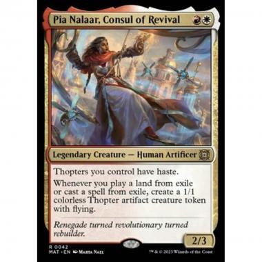 Pia Nalaar, Consul of Revival - Pia Nalaar, Consul of Revival - [MAT] [NM]