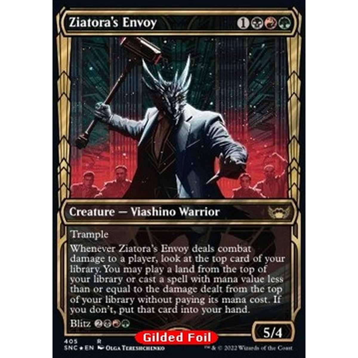 Ziatora's Envoy (V.2) - Ziatora's Envoy (V.2) - [XSNC] [NM] [Foil]