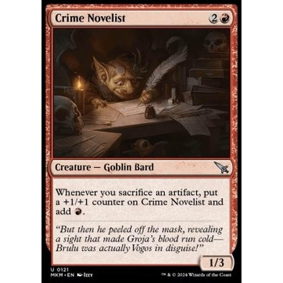 Crime Novelist - Crime Novelist - [MKM] [NM]