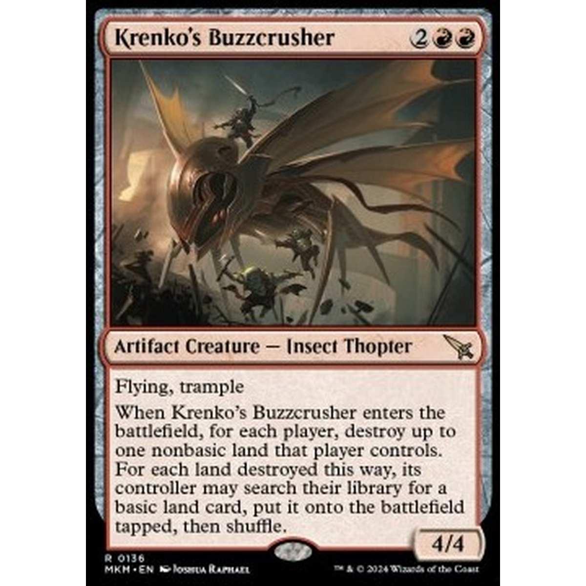 Krenko's Buzzcrusher - Krenko's Buzzcrusher - [MKM] [NM]