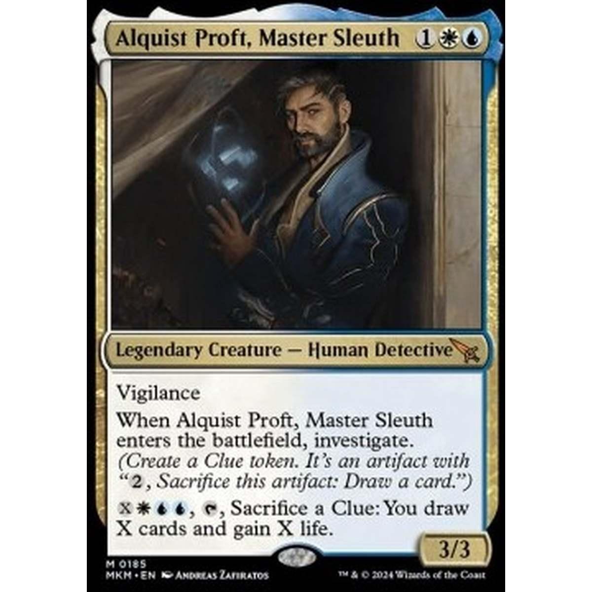Alquist Proft, Master Sleuth - Alquist Proft, Master Sleuth - [MKM] [NM]