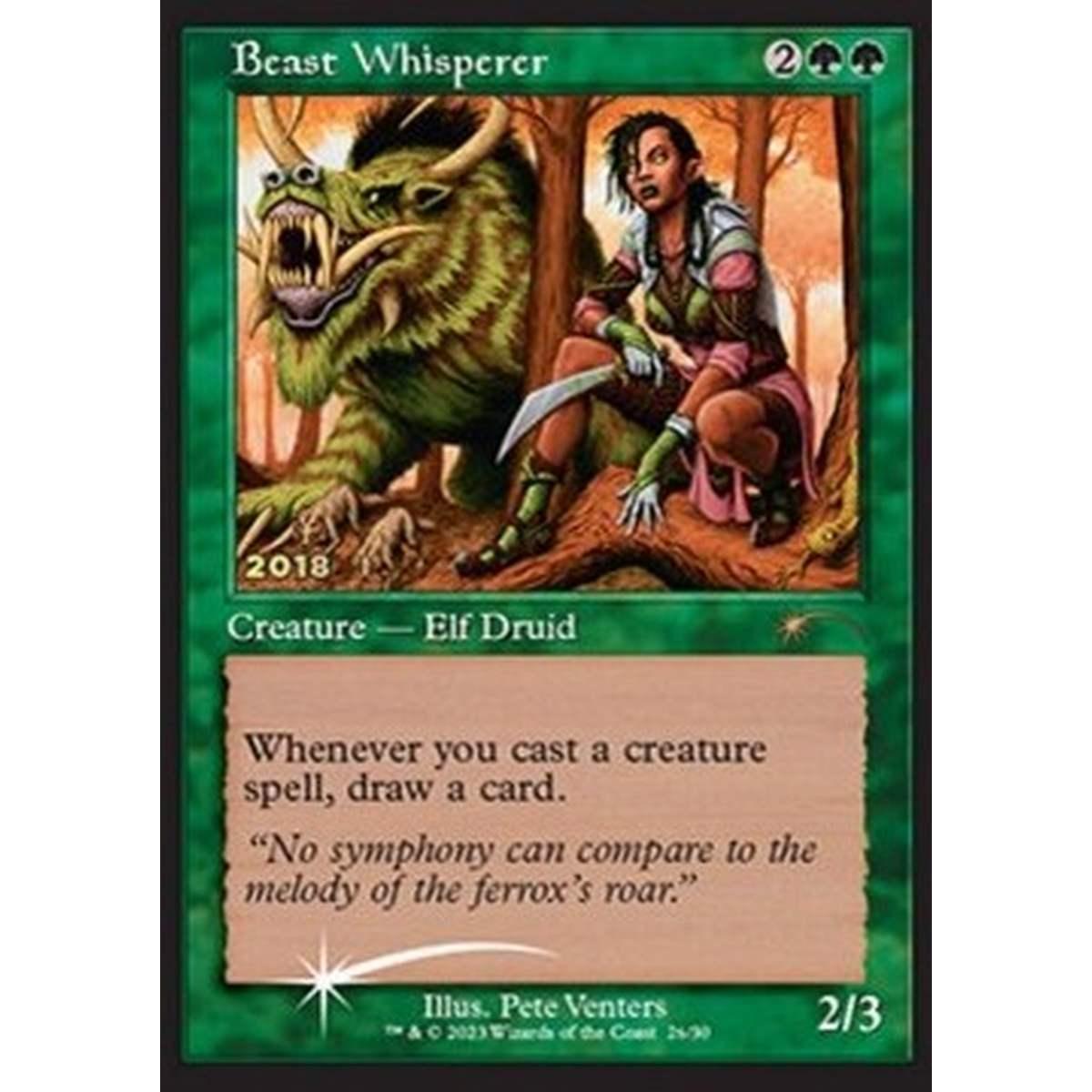 Beast Whisperer - Beast Whisperer - [30C] [NM] [Foil]