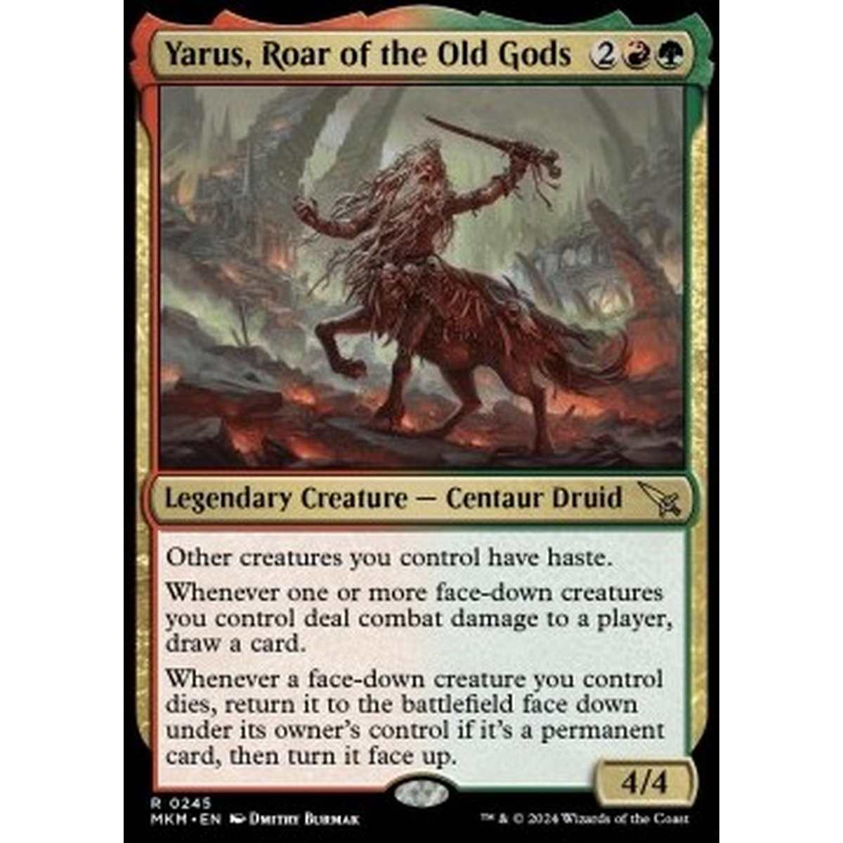 Yarus, Roar of the Old Gods - Yarus, Roar of the Old Gods - [MKM] [NM] [Foil]