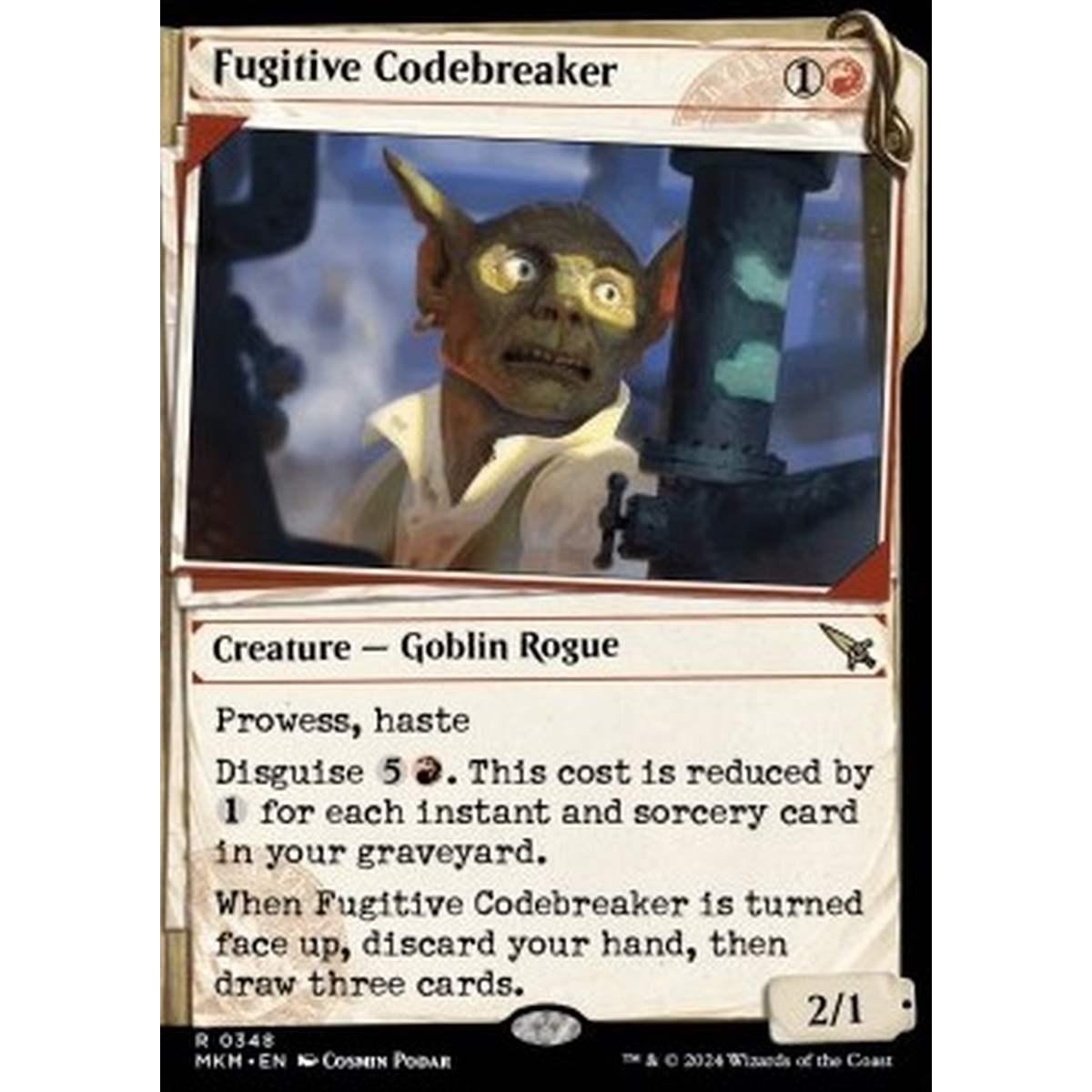 Fugitive Codebreaker - Fugitive Codebreaker - [XMKM] [NM]