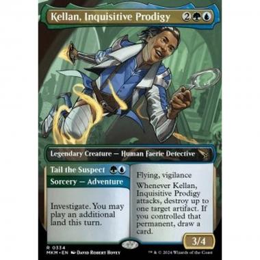 Kellan, Inquisitive Prodigy // Tail the Suspect - Kellan, Inquisitive Prodigy // Tail the Suspect - [XMKM] [NM] [Foil]