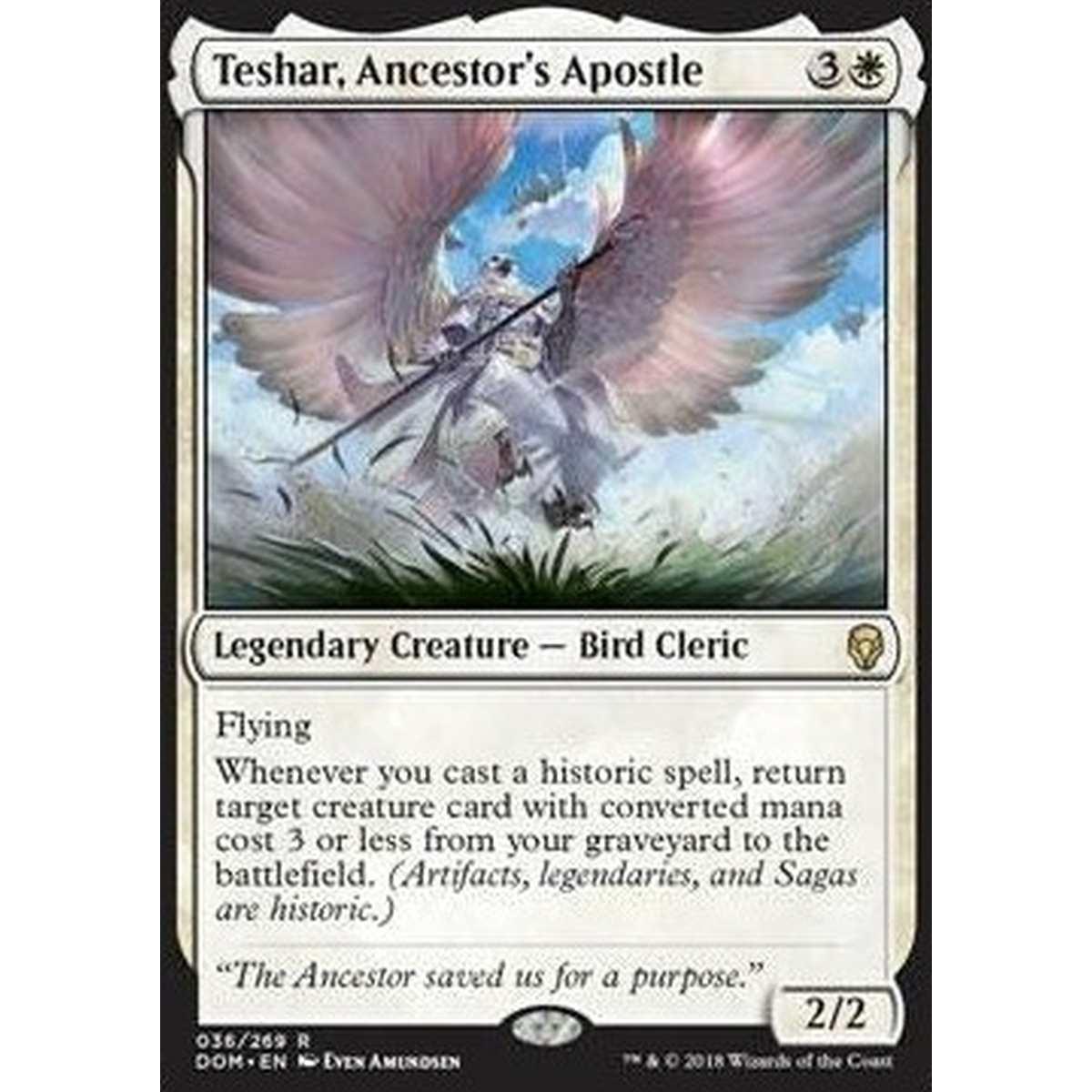 Teshar, Ancestor's Apostle - Teshar, Apostolo dell'Antenata - [DOM] [NM] [Foil]