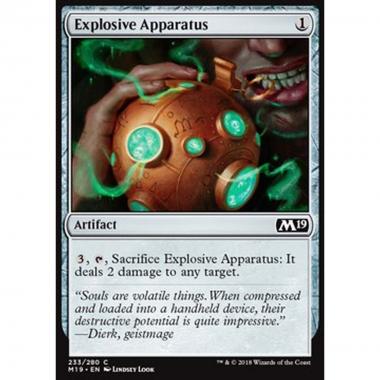 Explosive Apparatus - Apparato Esplosivo - [M19] [NM]