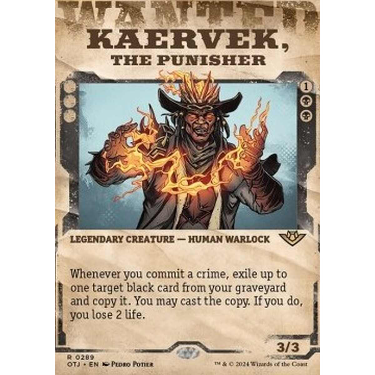 Kaervek, the Punisher - Kaervek, the Punisher - [XOTJ] [NM]