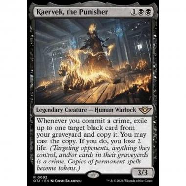 Kaervek, the Punisher - Kaervek, the Punisher - [OTJ] [NM] [Foil]