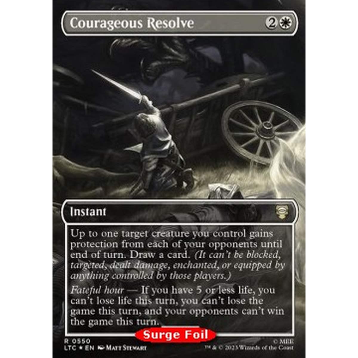 Courageous Resolve (V.2) - Courageous Resolve (V.2) - [LTRH] [NM] [Foil]