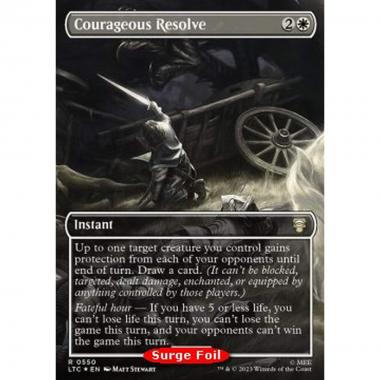 Courageous Resolve (V.2) - Courageous Resolve (V.2) - [LTRH] [NM] [Foil]