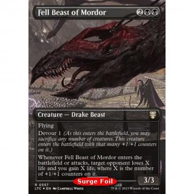 Fell Beast of Mordor (V.2) - Fell Beast of Mordor (V.2) - [LTRH] [NM] [Foil]