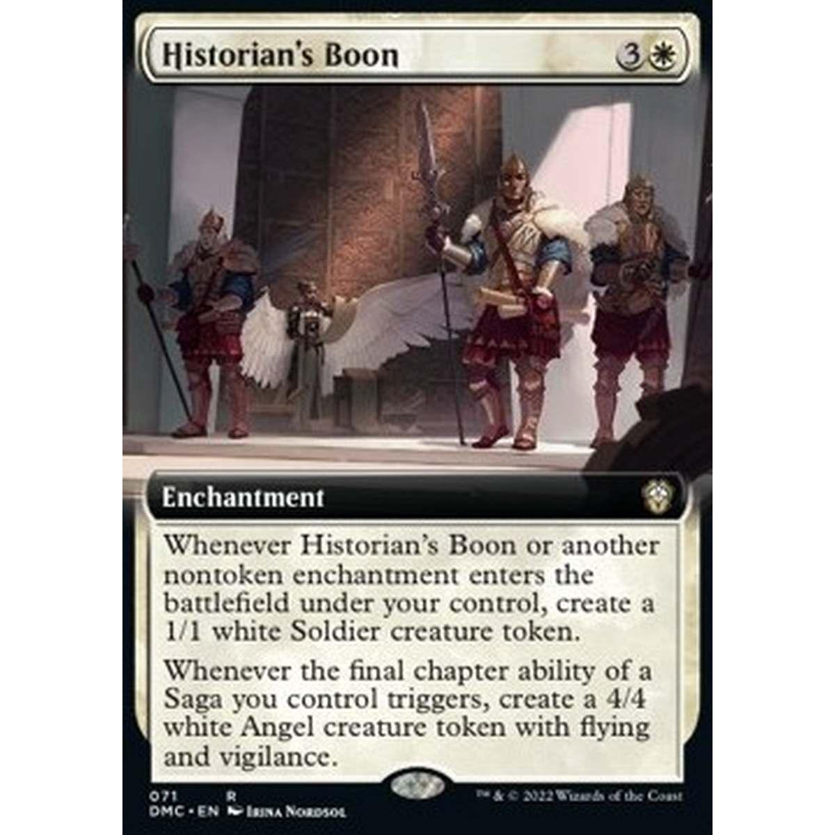 Historian's Boon - Historian's Boon - [XDMC] [NM] [Foil]