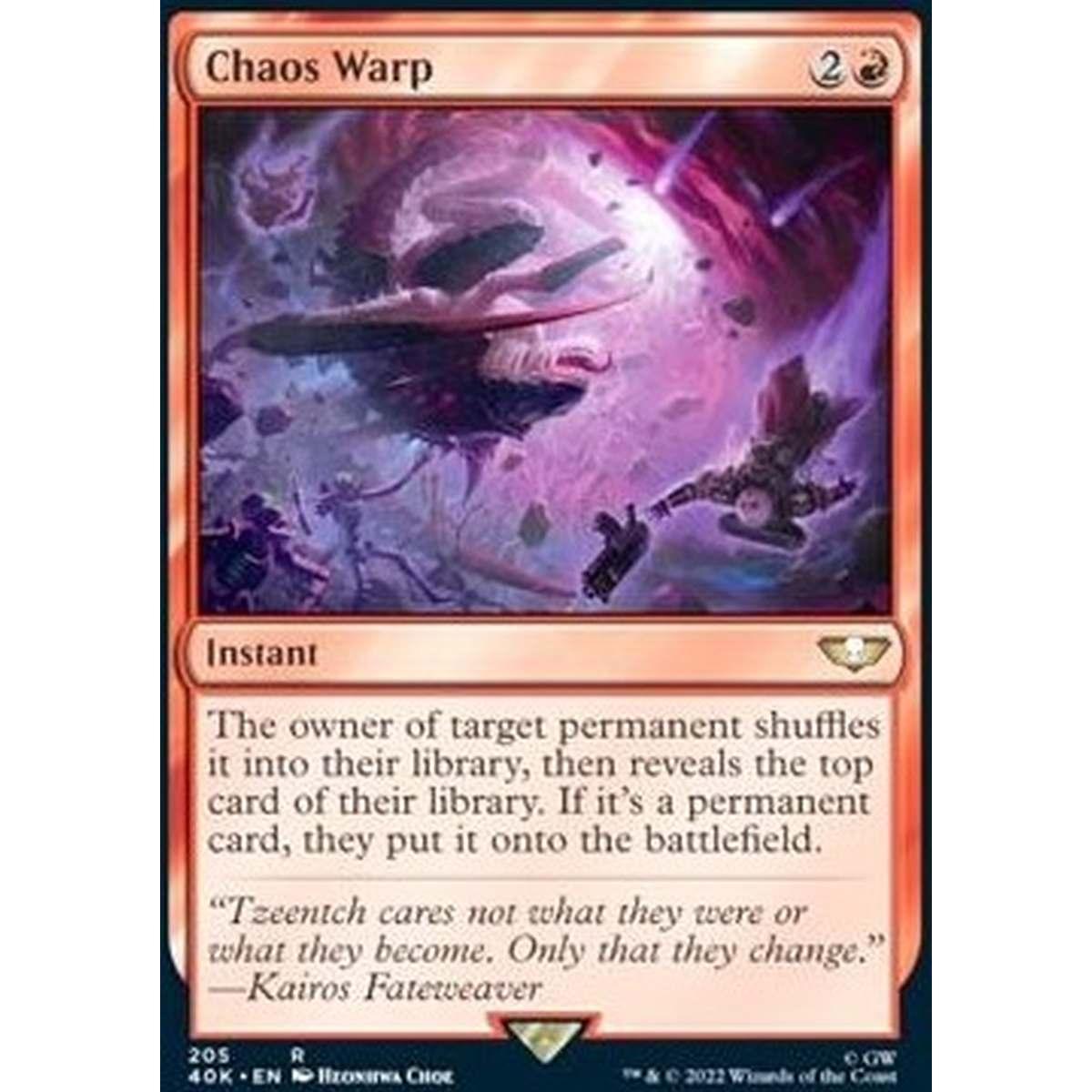 Chaos Warp - Distorsione Caotica - [40K] [NM]
