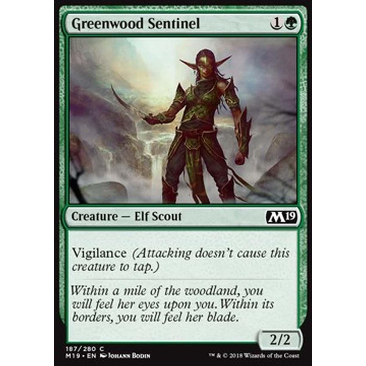 Greenwood Sentinel - Sentinella del Bosco Verdeggiante - [M19] [NM]