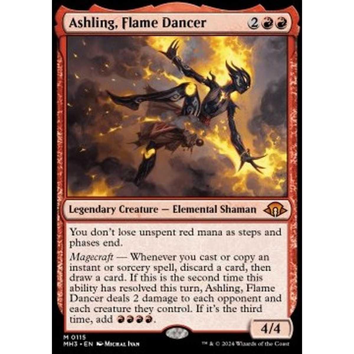 Ashling, Flame Dancer - Ashling, Flame Dancer - [MH3] [NM]