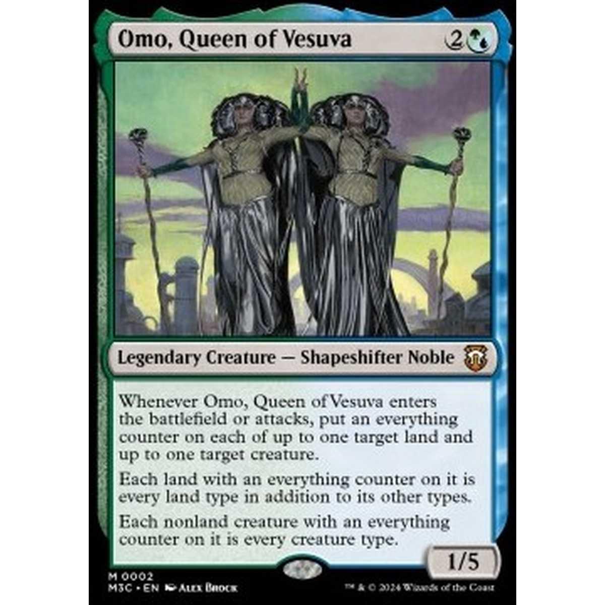 Omo, Queen of Vesuva - Omo, Queen of Vesuva - [M3C] [NM] [Foil]