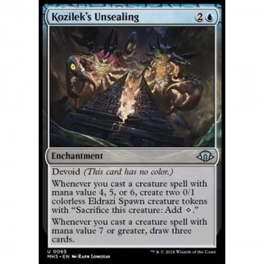 Kozilek's Unsealing - Kozilek's Unsealing - [MH3] [NM] [Foil]