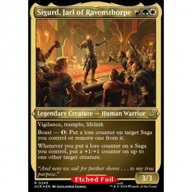 Sigurd, Jarl of Ravensthorpe (V.2) - Sigurd, Jarl of Ravensthorpe (V.2) - [XACR] [NM] [Foil]